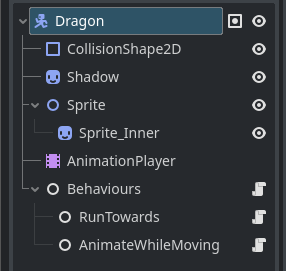 Godot Node Setup Example